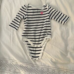 3-6 Months Baby Gap Striped Onesie